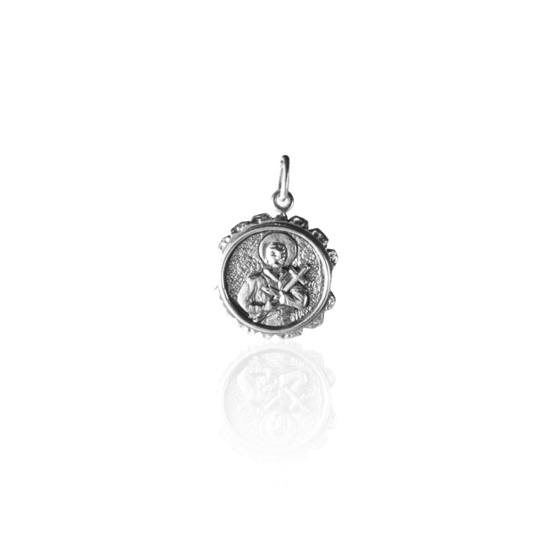 Saint Gerard Patron Saint of Motherhood pendant silver