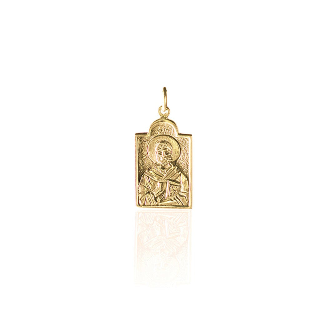 Saint Nicholas pendant gold
